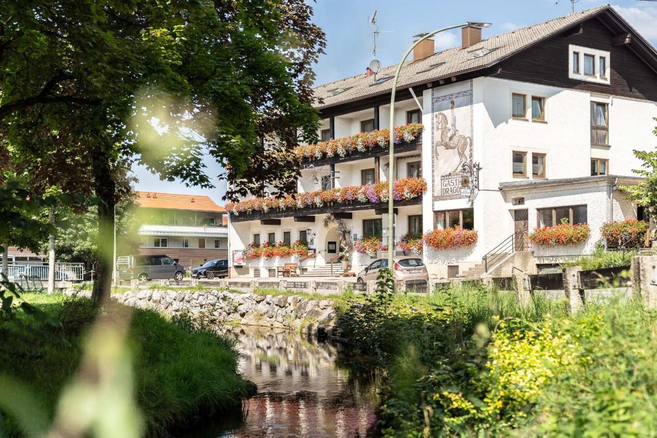 Hotel-Gasthof Zum Dragoner Peiting Exterior foto